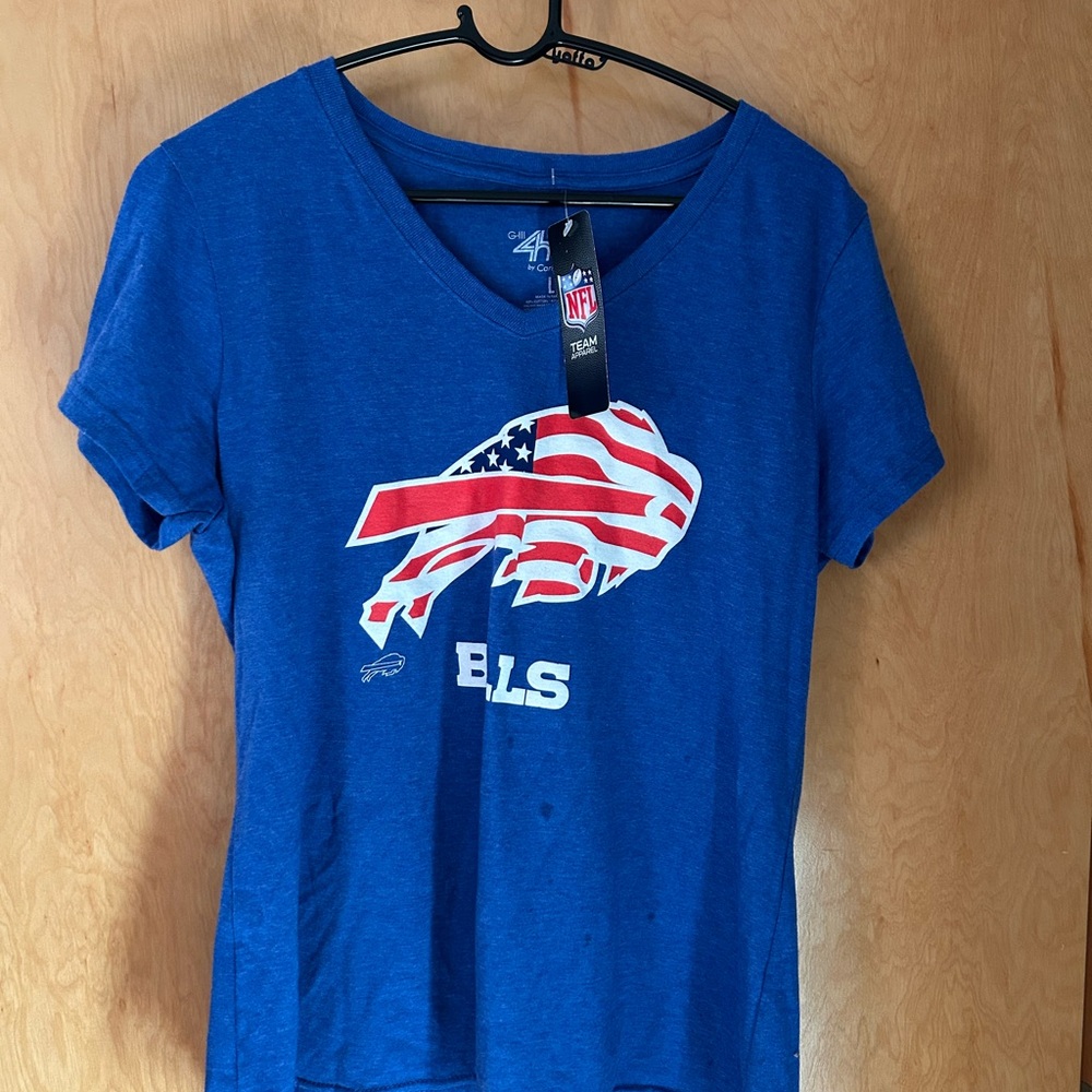 G-III 4Her by Carl Banks Buffalo Bills ladies t-shirt NWT L